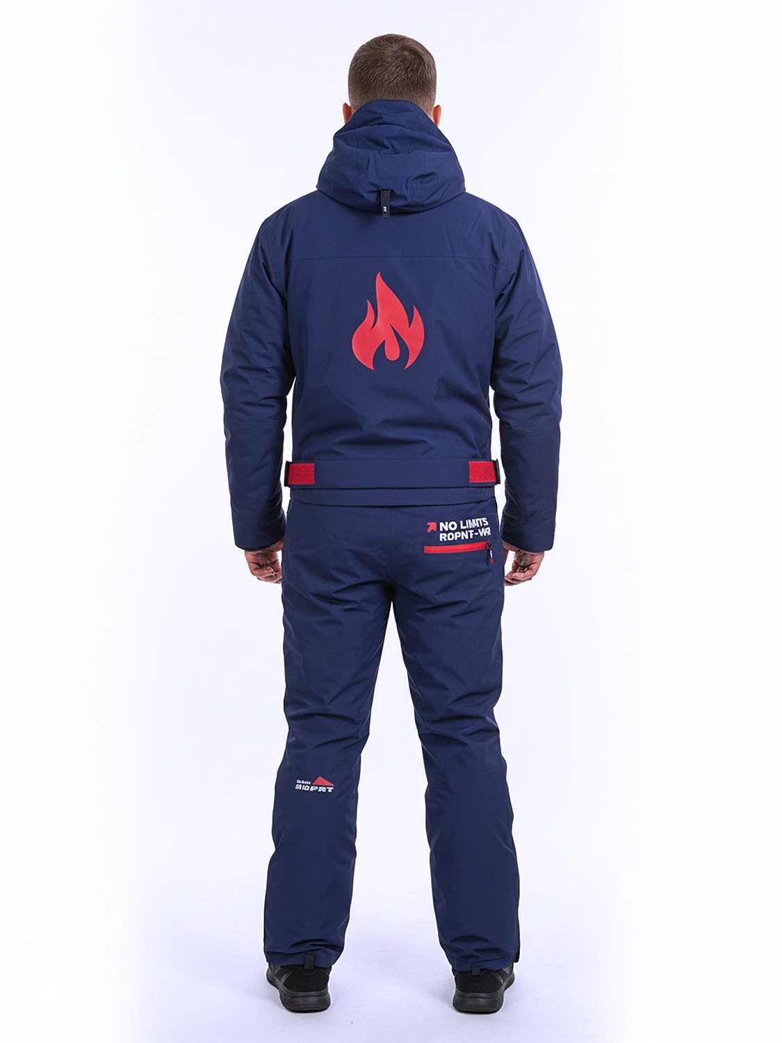 Комбинезон A-89019 Темно-синий