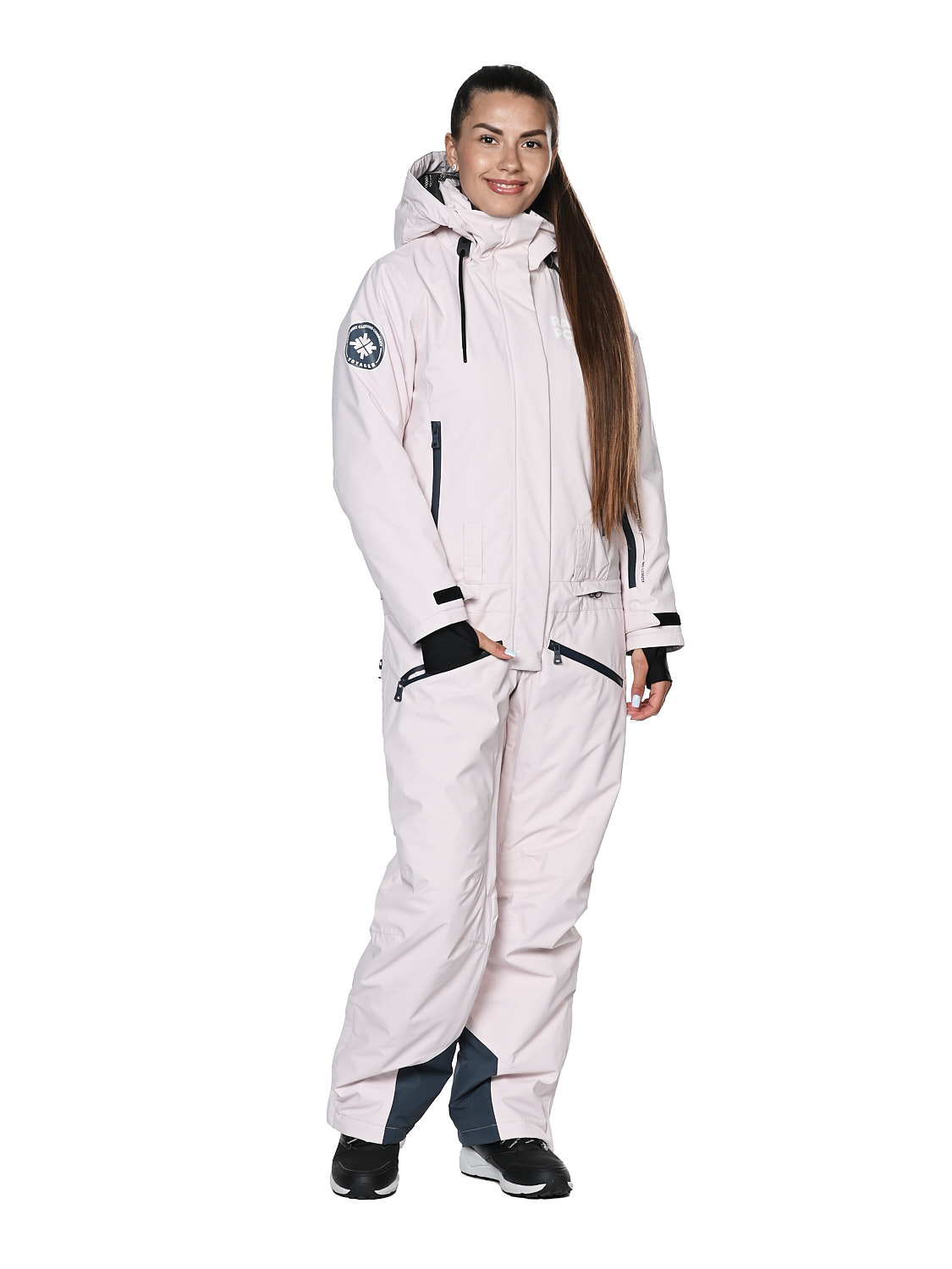 Комбинезон BB-0252 Бледно-лиловый