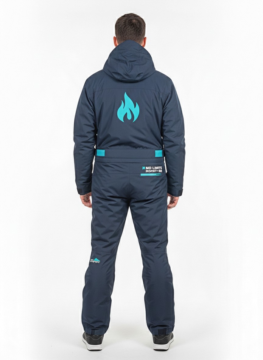 Комбинезон A-89019 Серый