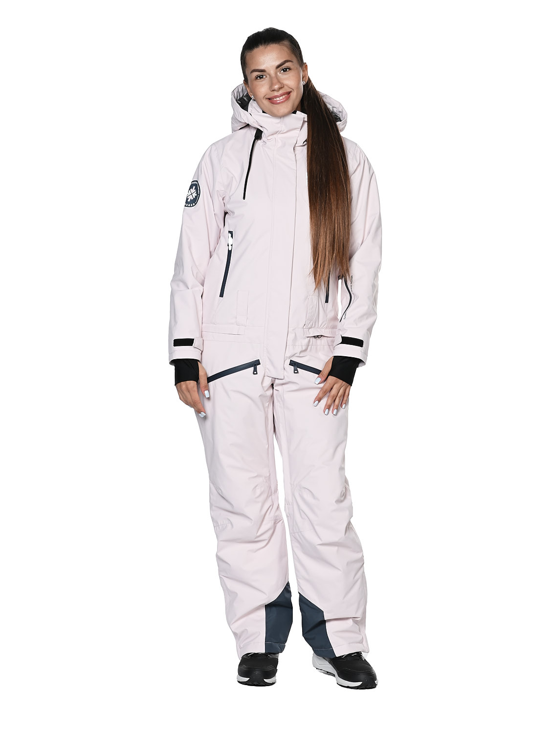 Комбинезон BB-0252 Бледно-лиловый