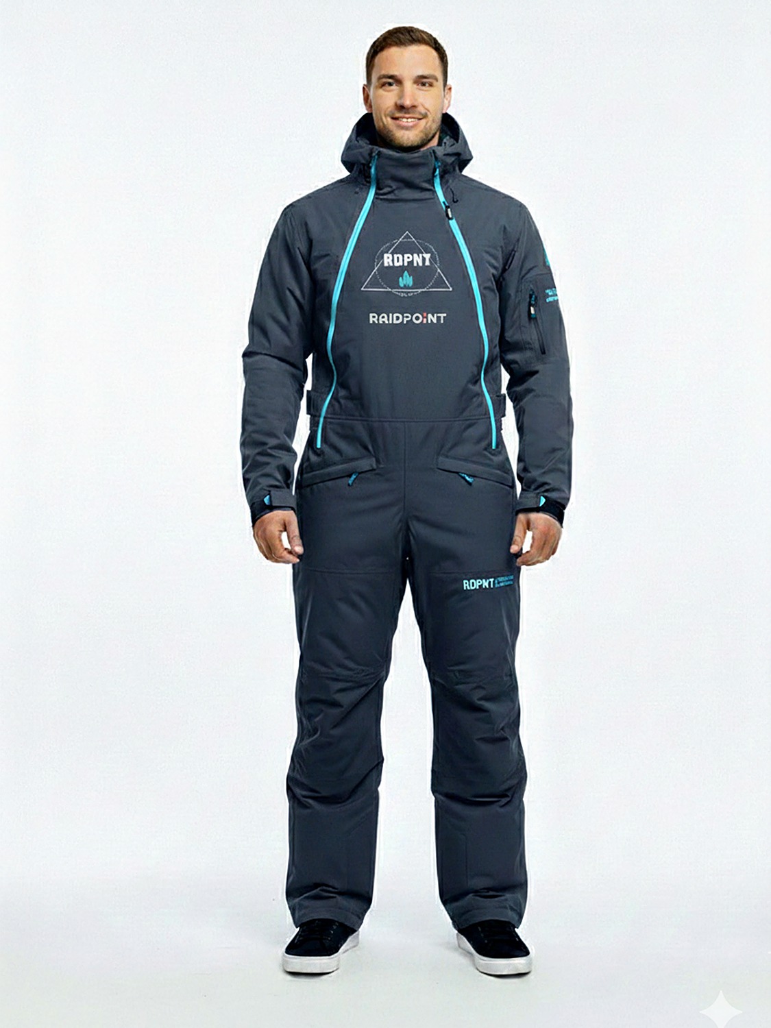 Комбинезон A-89019 Серый