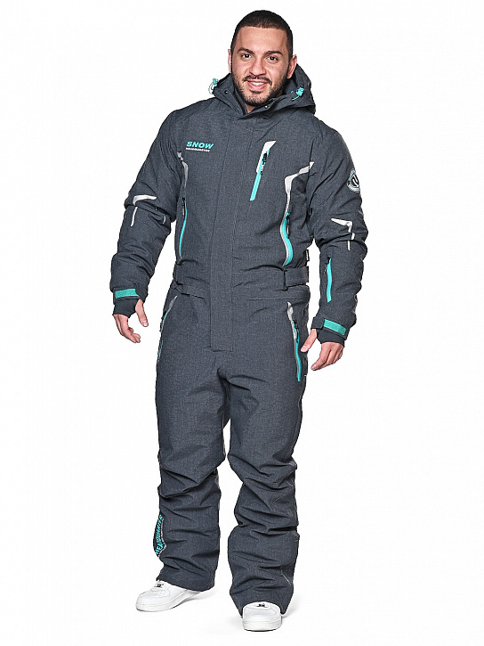 Комбинезон A-89001 Серый_фото_2