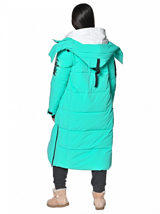 Пальто B-8910 Мятный_фото_8