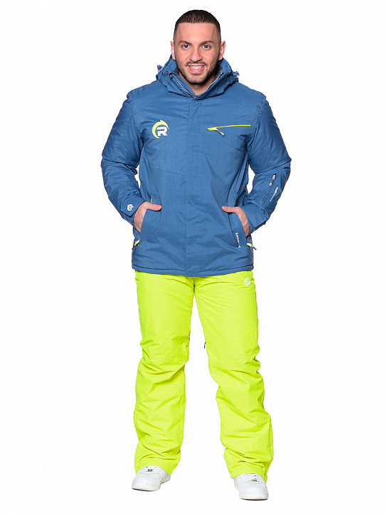 Костюм A-8652 Лимонно-синий_фото_1