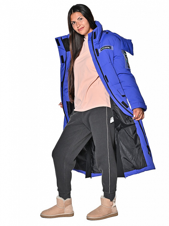 Пальто B-8910 Фиолетовый_фото_8