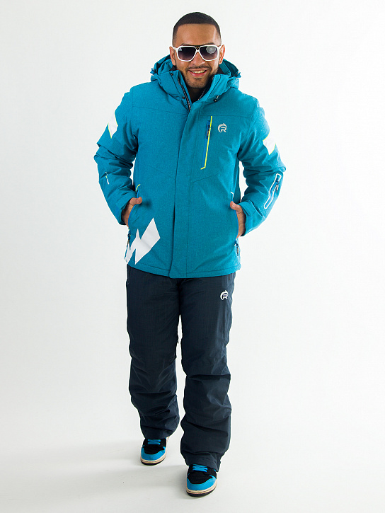 Куртка A-8638 Бирюзовый_фото_1