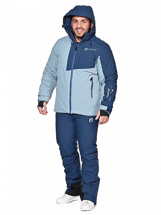 Костюм A-8981 Серо-голубой_фото_5