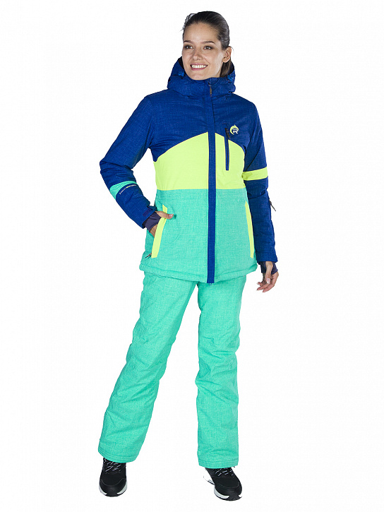 Костюм B-8763 Сине-зеленый_фото_1