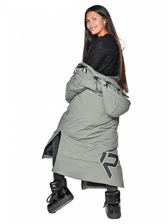 Пальто B-8901 Хаки_фото_7