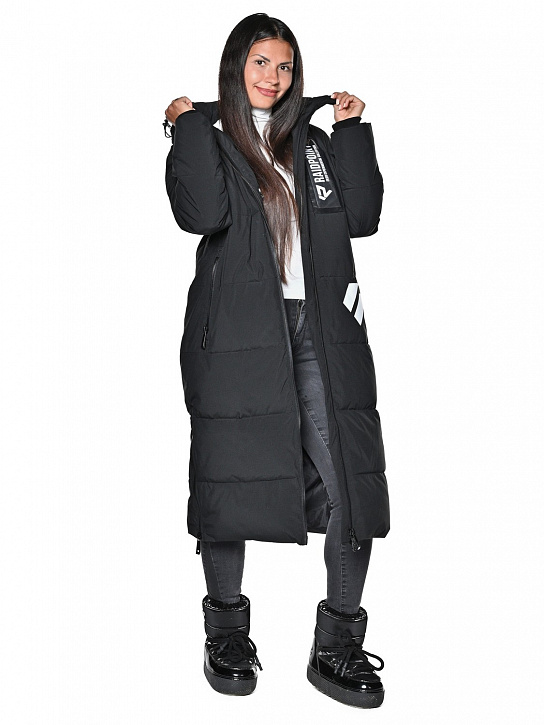 Пальто B-8901 Черный_фото_4