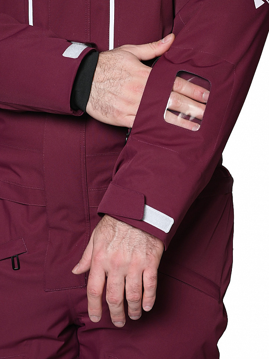 Комбинезон A-89028 Бордовый_фото_6