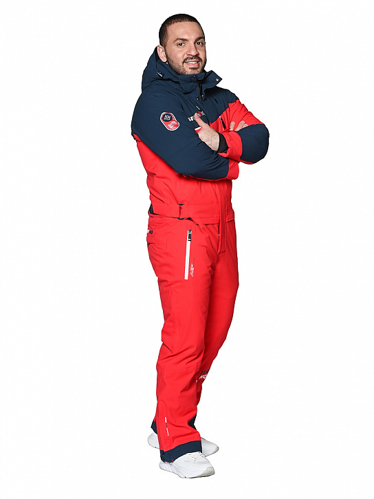 Комбинезон A-89025 Красный_фото_2