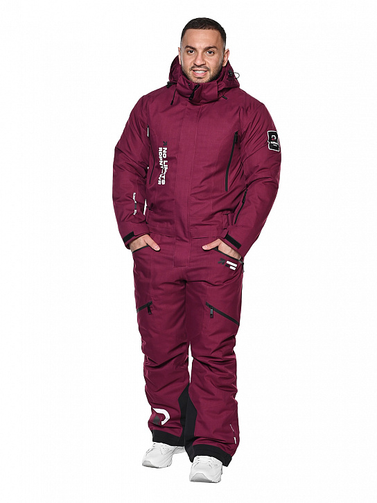 Комбинезон A-89020 Бордовый_фото_4