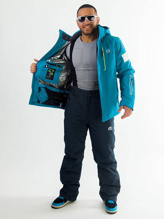 Куртка A-8638 Бирюзовый_фото_5