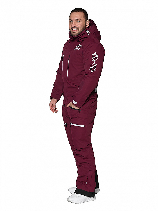 Комбинезон A-89028 Бордовый_фото_4