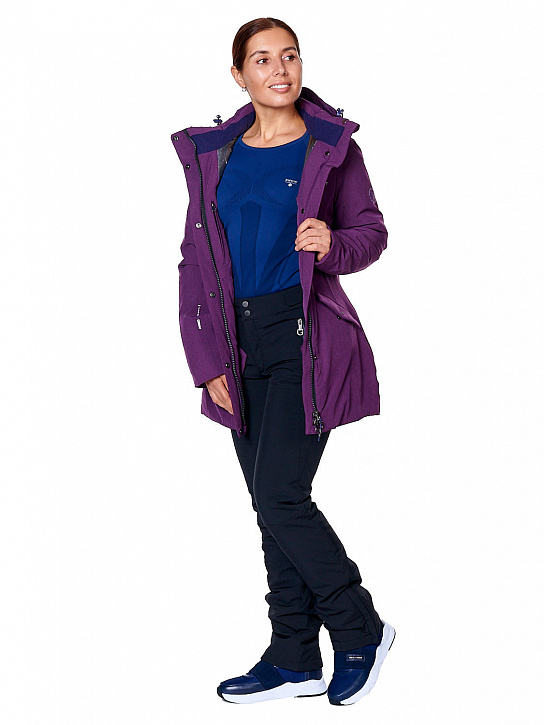 Куртка B-8803 Винный_фото_4
