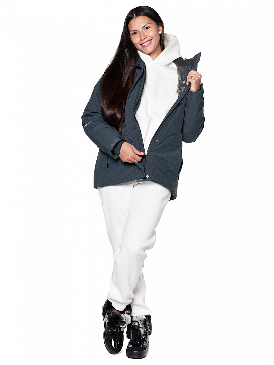 Куртка B-8861 Темно-серый_фото_4