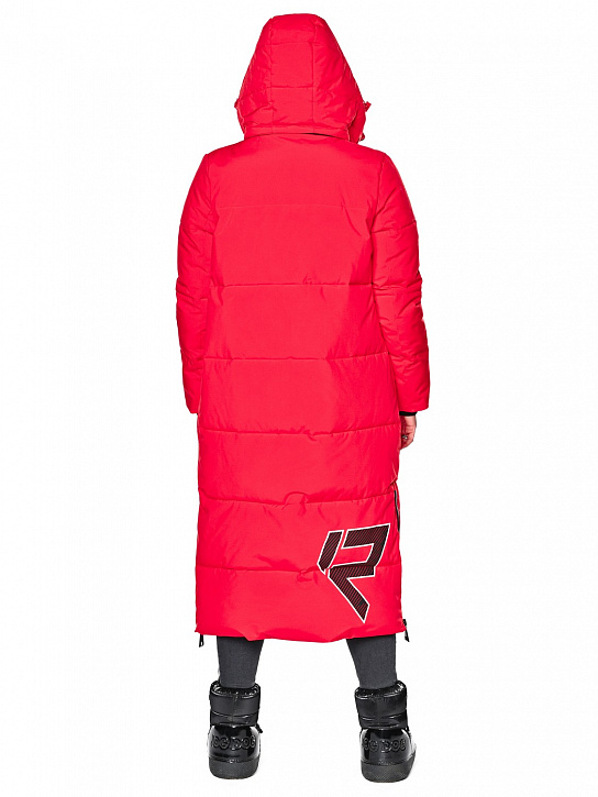 Пальто B-8901 Красный_фото_8