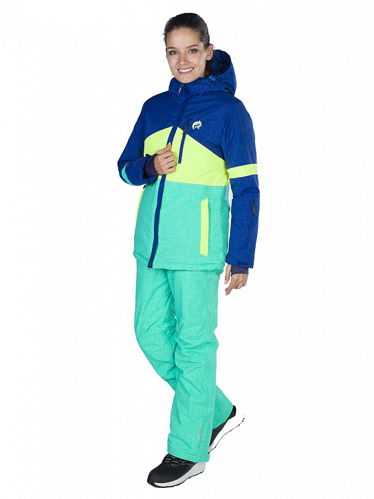 Костюм B-8763 Сине-зеленый_фото_2