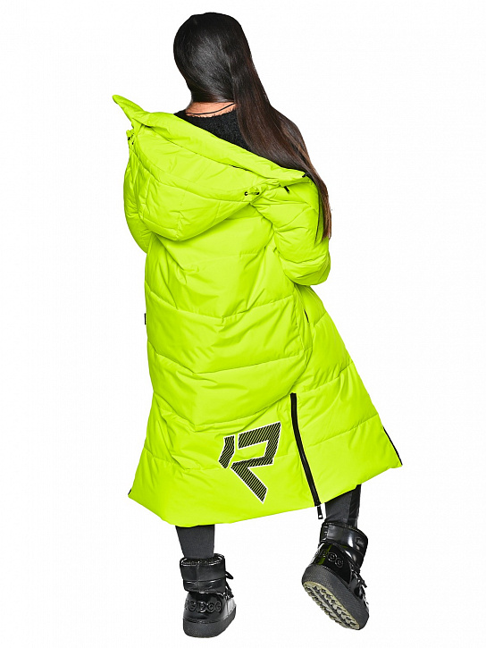 Пальто B-8901 Лимонный_фото_9