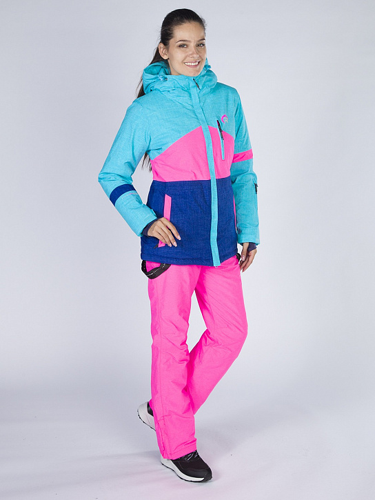 Куртка V-8763 Розово-голубой_фото_1