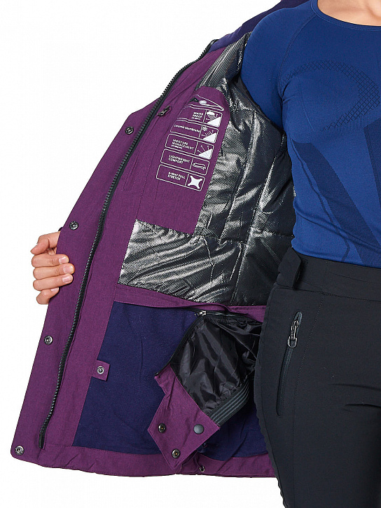 Куртка B-8803 Винный_фото_6