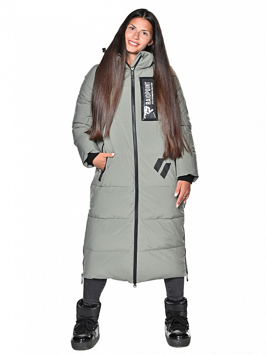 Пальто B-8901 Хаки_фото_1