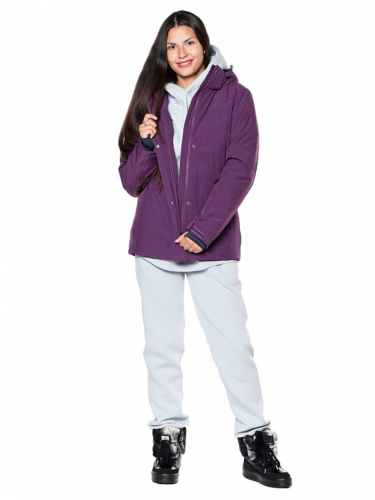 Куртка B-8861 Винный_фото_3