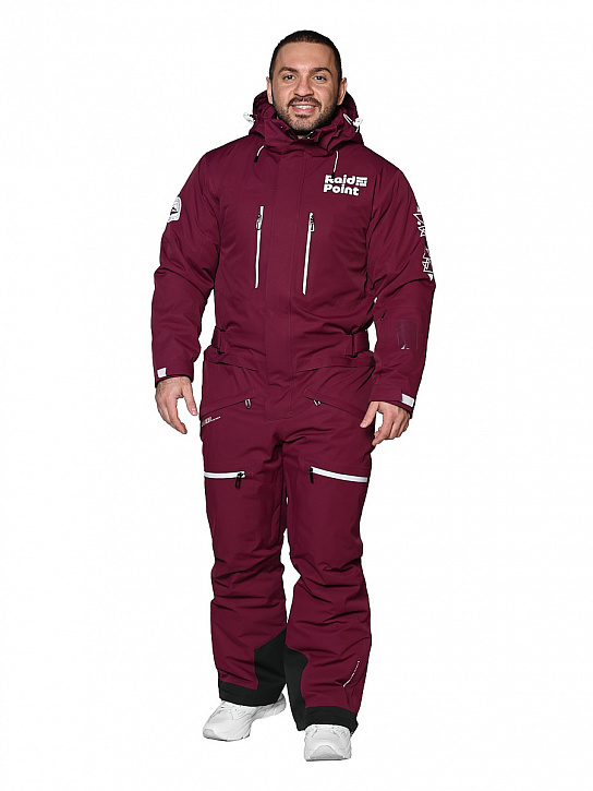 Комбинезон A-89028 Бордовый_фото_1