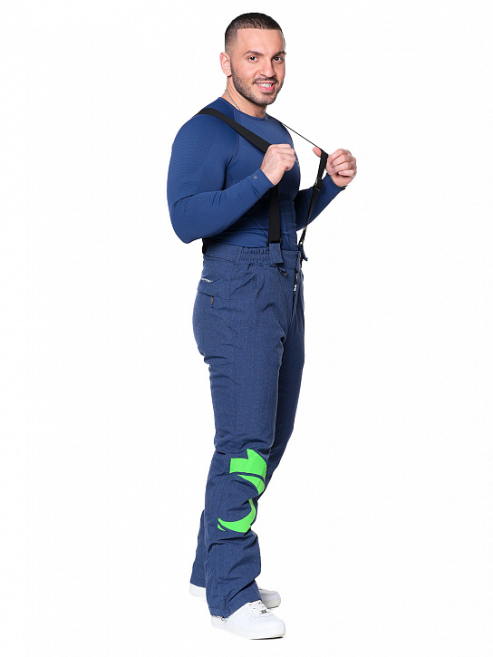 Брюки C-8080 Сине-зеленый_фото_4