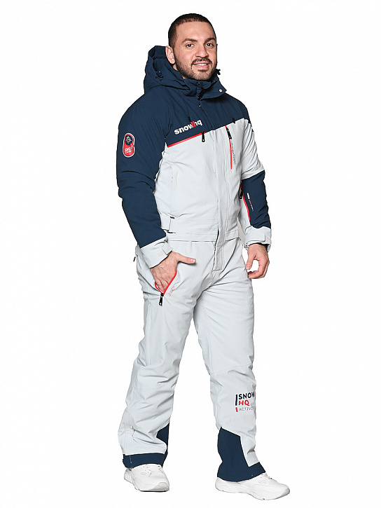 Комбинезон A-89025 Светло-серый_фото_7