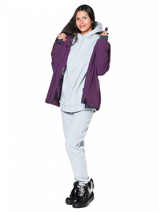 Куртка B-8861 Винный_фото_4