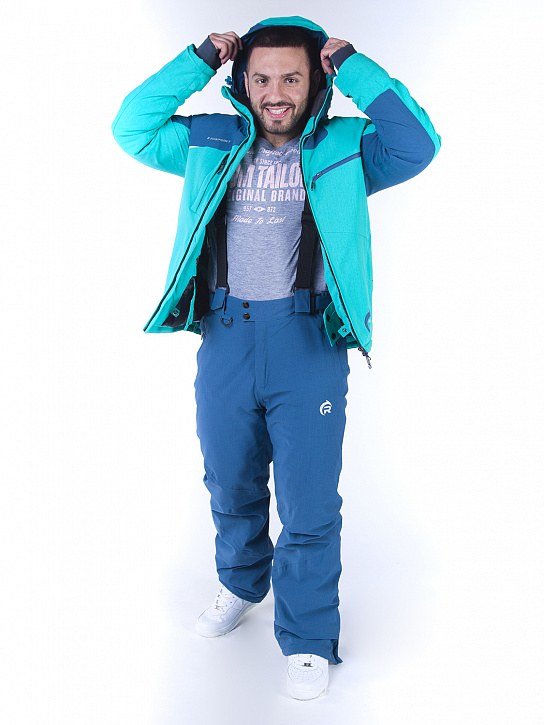 Костюм A-8709 Бирюзовый_фото_4