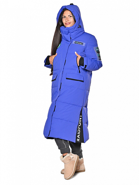 Пальто B-8910 Фиолетовый_фото_3