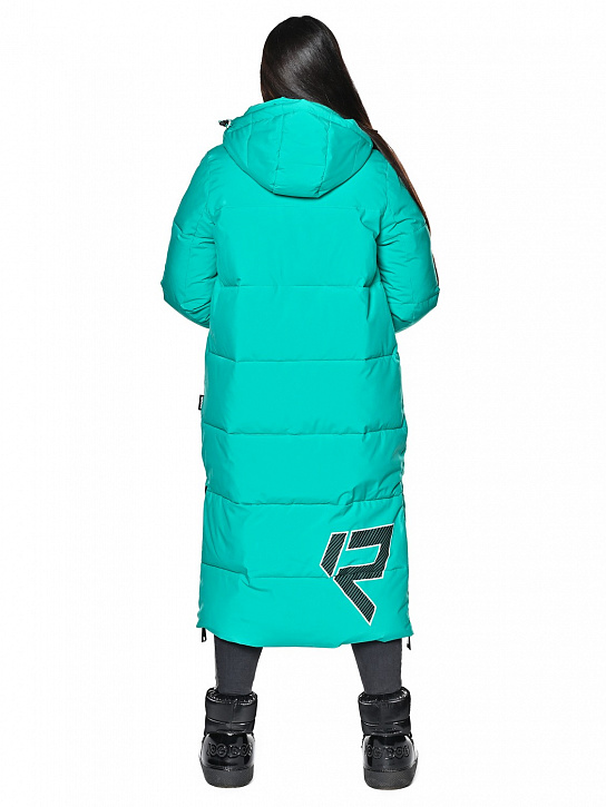 Пальто B-8901 Бирюзовый_фото_10