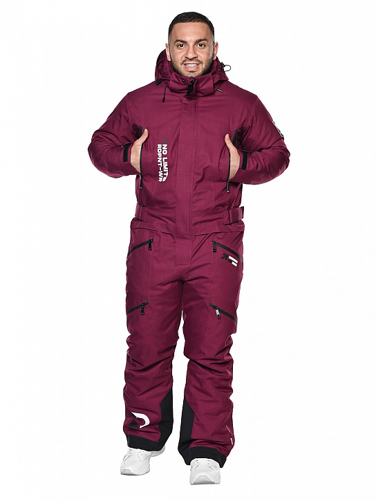 Комбинезон A-89020 Бордовый_фото_1