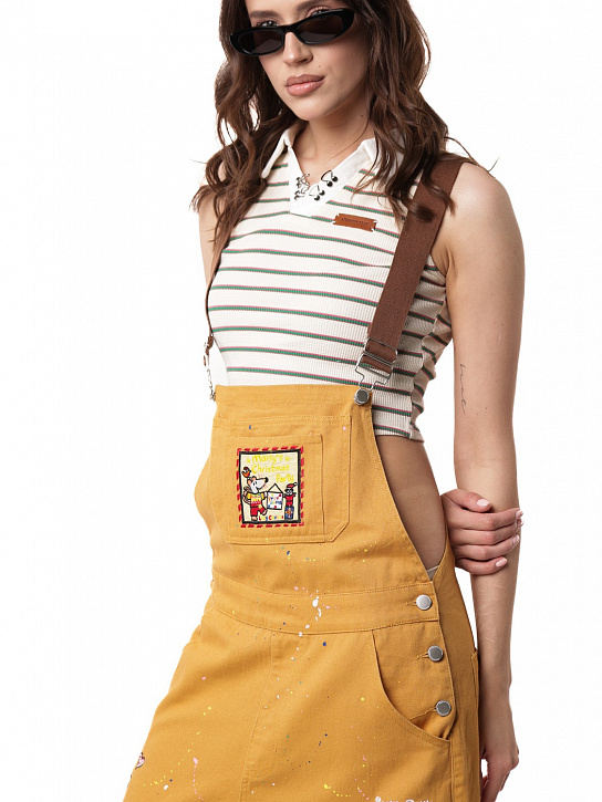 Комбинезон YH562 Горчичный_фото_2