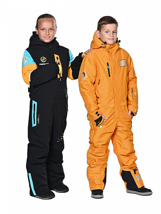 Комбинезон T-9080 Черно-бирюзовый_фото_9