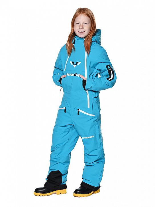 Комбинезон T-9095 Бирюзовый_фото_3