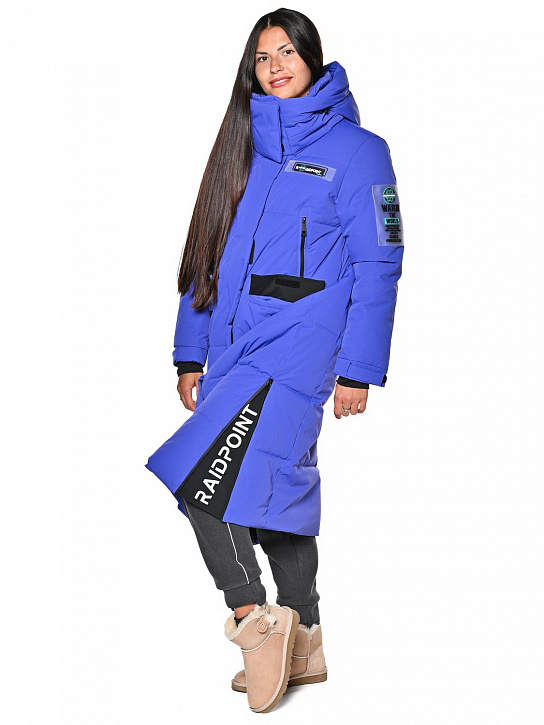 Пальто B-8910 Фиолетовый_фото_4