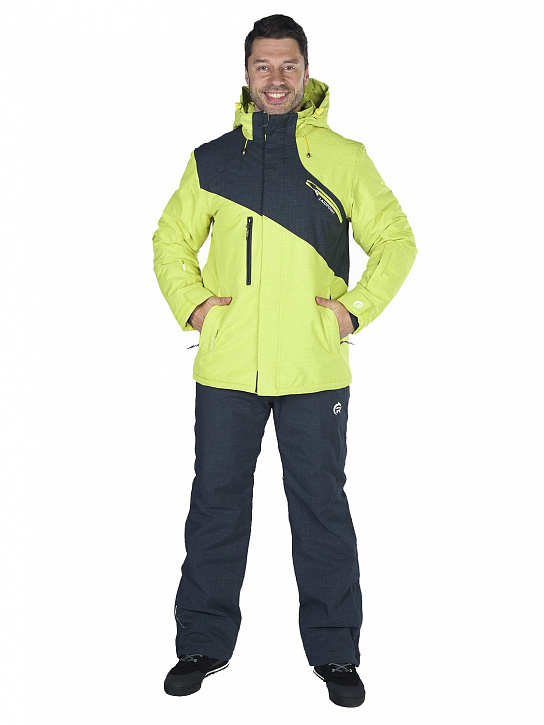 Костюм A-8708 Горчичный_фото_1