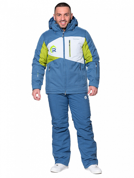 Костюм A-8639 Серо-голубой_фото_1