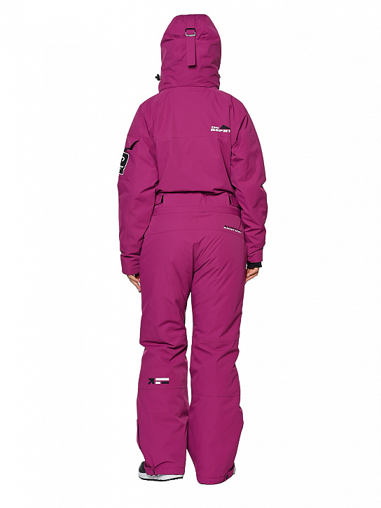 Комбинезон B-9051 Винный_фото_5