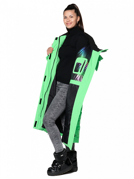 Пальто B-8910 Фисташковый_фото_6