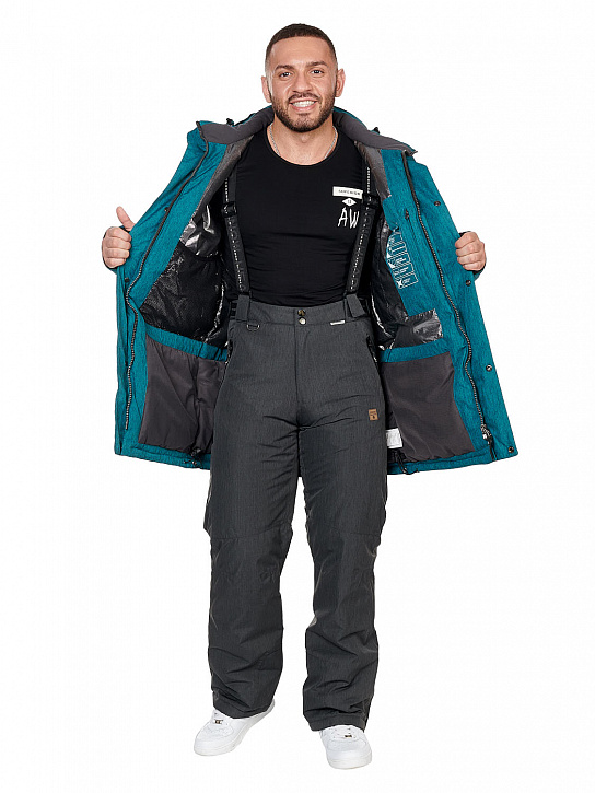 Куртка A8851 Темно-зеленый_фото_6