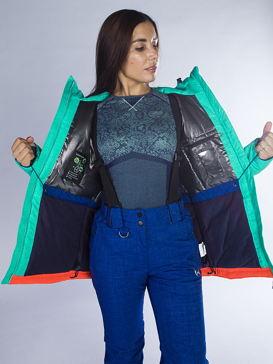 Куртка V-8763 Зеленый_фото_4