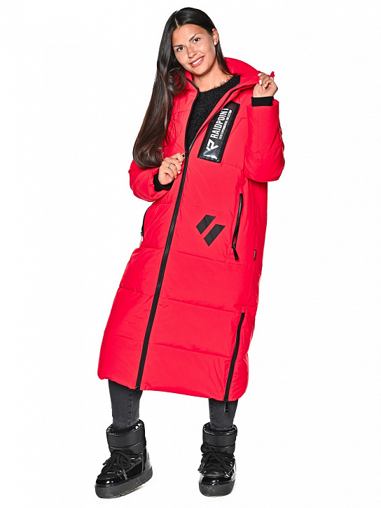 Пальто B-8901 Красный_фото_1