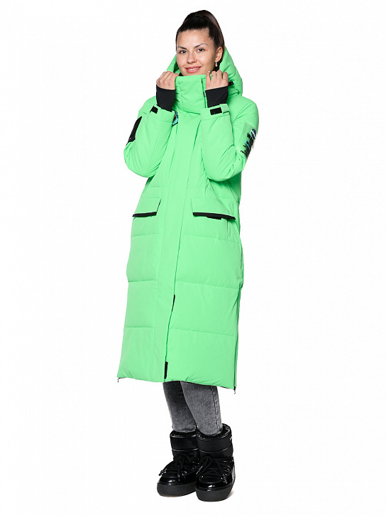 Пальто B-8910 Фисташковый_фото_2