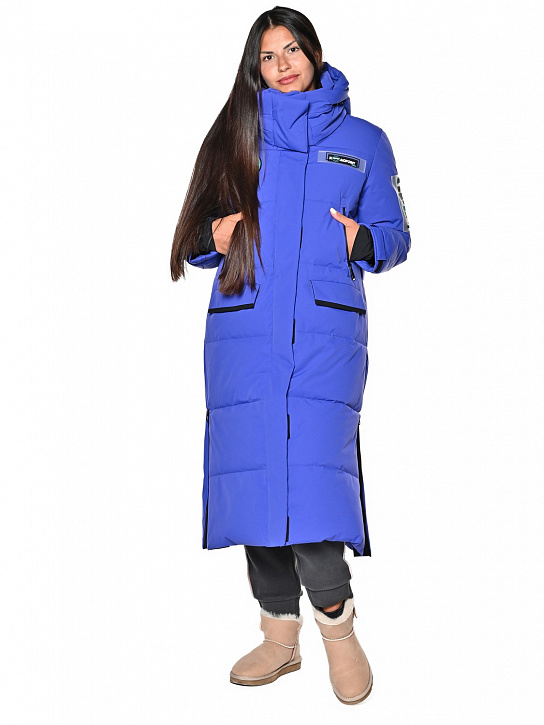 Пальто B-8910 Фиолетовый_фото_1