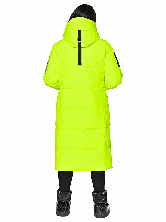 Пальто B-8910 Лимонный_фото_7